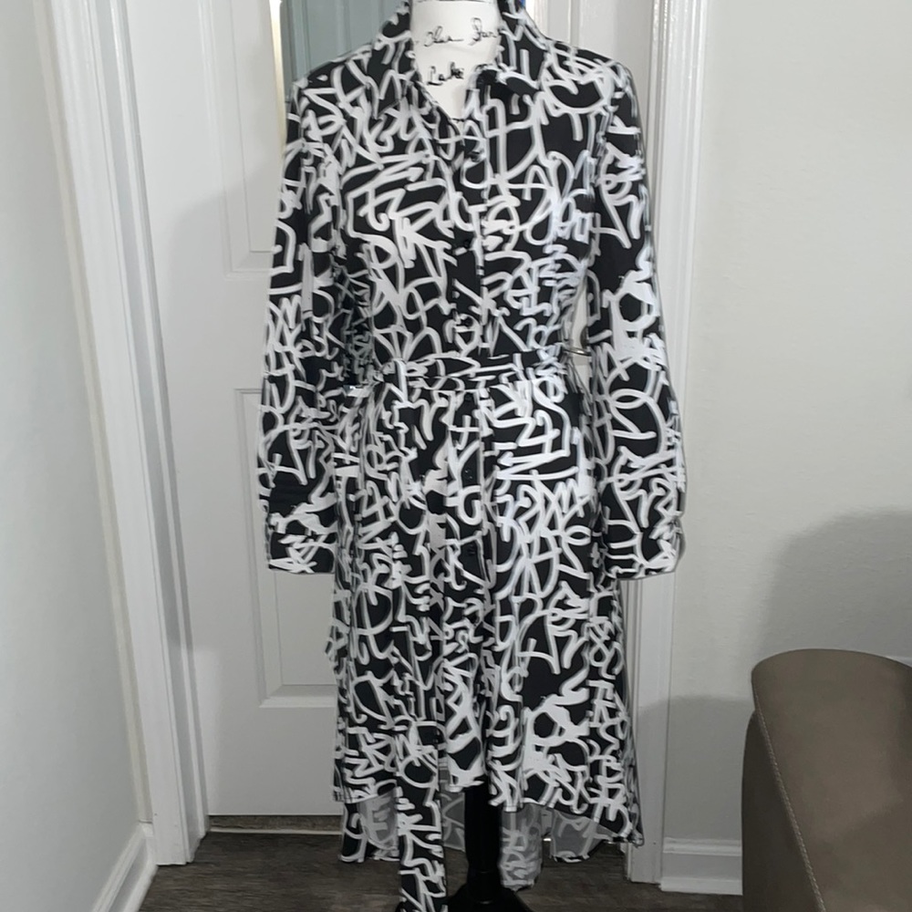 Asymmetrical dress